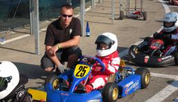 Me and my mechanic go to the start grid 